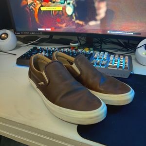 Vans Leather slip on
